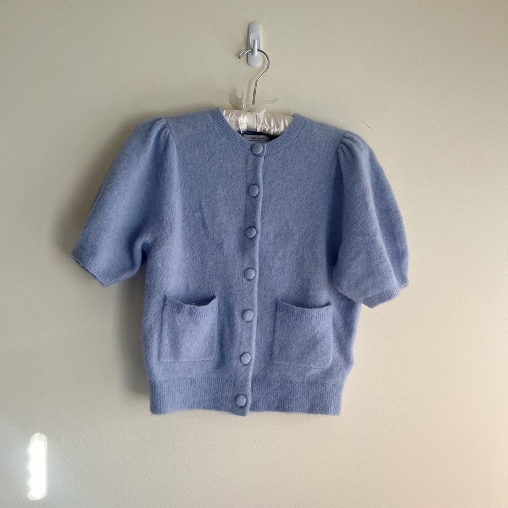 EUC & Other Stories Puff Sleeve Cardigan XS